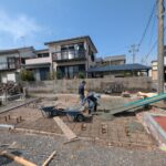 桑名市佛眼院　永代供養墓工事　㉖基礎コンクリート打